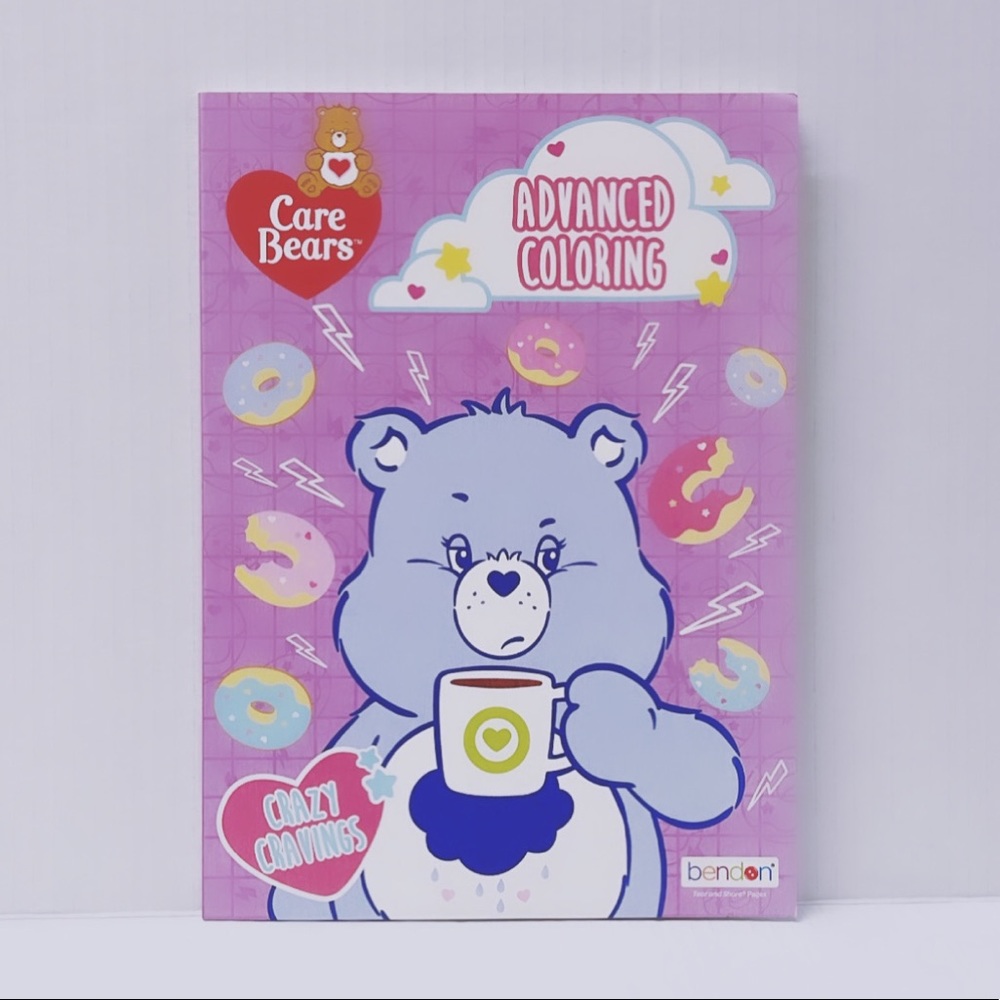 Care Bears Retro crazy cravings advanced coloring book